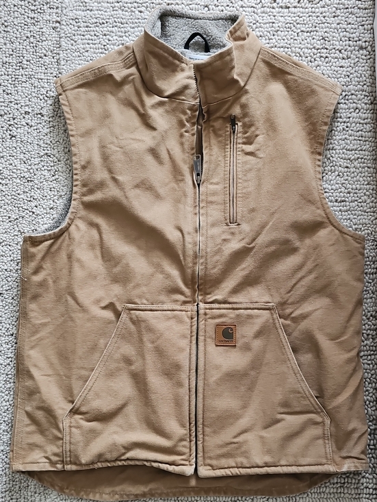 Carhartt Other - SOLD Carhartt 14806 Duck Canvas Mock Vest Medium Regular